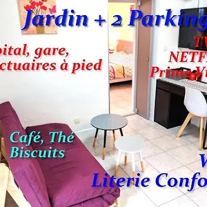 Appartement Au Petit Marcadal **sanctuaires, Hôpital, Gare**